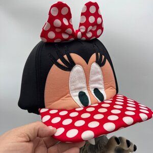 Vintage Disney Minnie Mouse Big Hat Adult Foam OS Tags Disneyland Disney world n